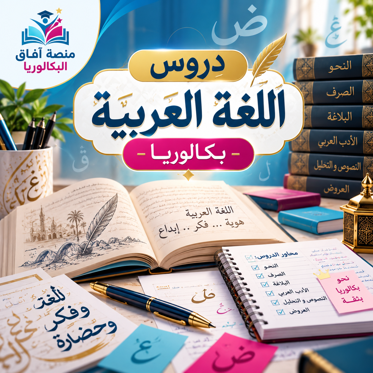 دروس اللغة العربية - بكالوريا icon